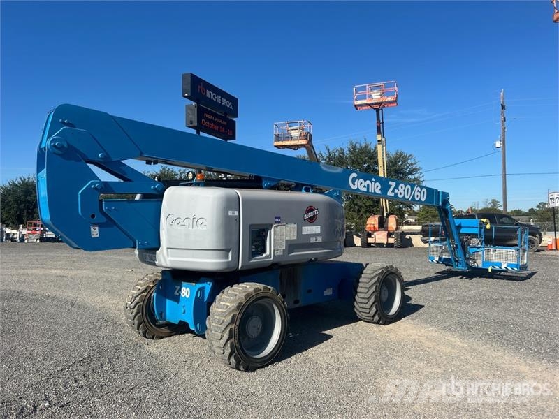 Genie Z80/60 4WD Diesel Articulating Boom Lift Strēles pacēlāji