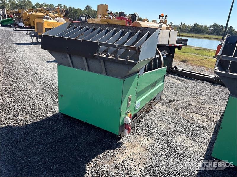 GF480 Skid Mounted Trommel Screen Cilindrveida rotējošs siets