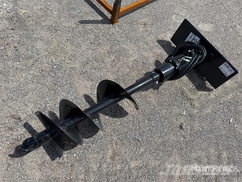  GIYI 12 in Mini Skid Steer Auger (Unused) 鑽頭