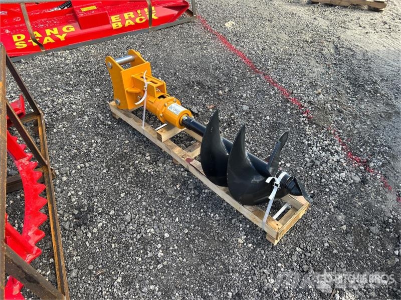 GIYI 15 in Excavator Auger - Fits Cat 305 (Unused) Brocas