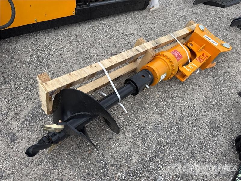  GIYI 16 in Excavator Auger - Fits Cat 305 (Unused) 钻头
