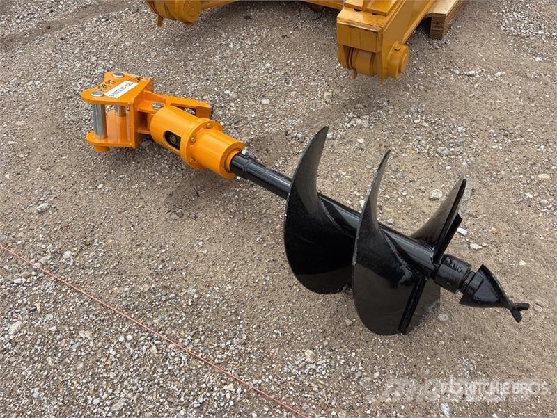  GIYI 16 in Excavator Auger - Fits Cat 303 (Unused) 鑽頭