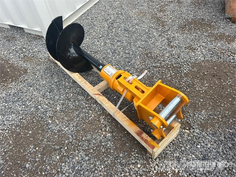 GIYI 16 in Excavator Auger - Fits Cat 305 (Unused) Навесные гидробуры
