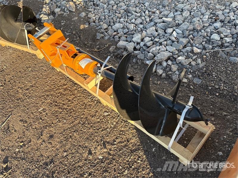 GIYI 16 in Extension Rod Excavator Auger - Fits CA Bušilice (svrdla)