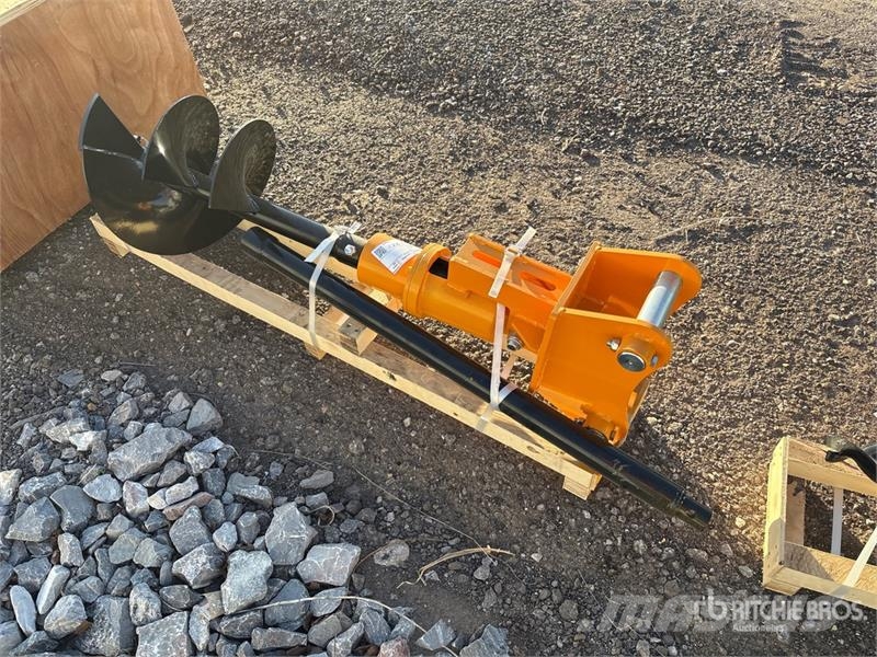 GIYI 16 in Extension Rod Excavator Auger - Fits CA Bušilice (svrdla)
