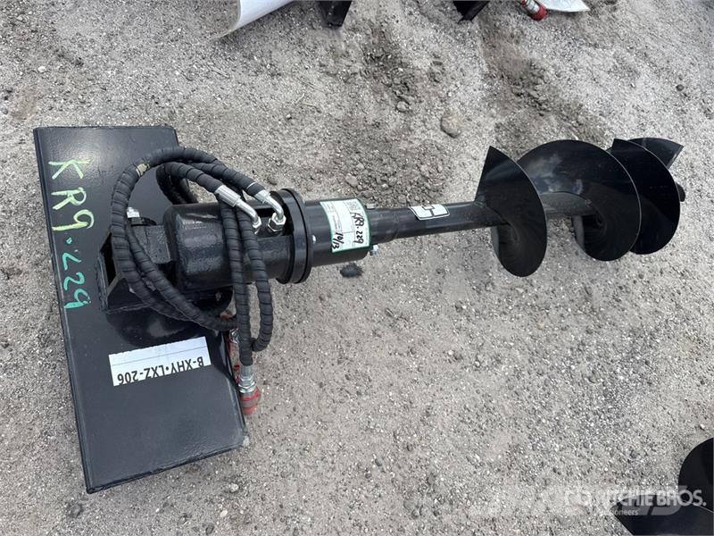 GIYI 24 in Mini Skid Steer Auger (Unused) Sėjamosios