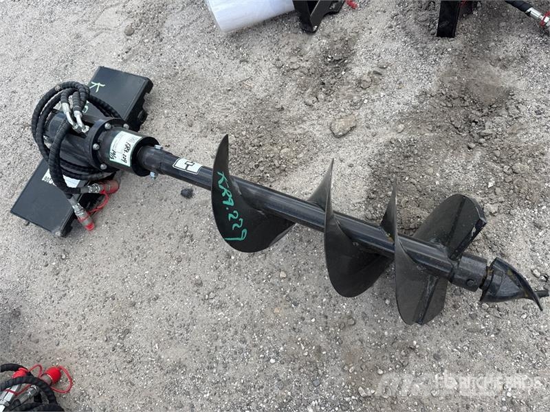 GIYI 24 in Mini Skid Steer Auger (Unused) Sėjamosios
