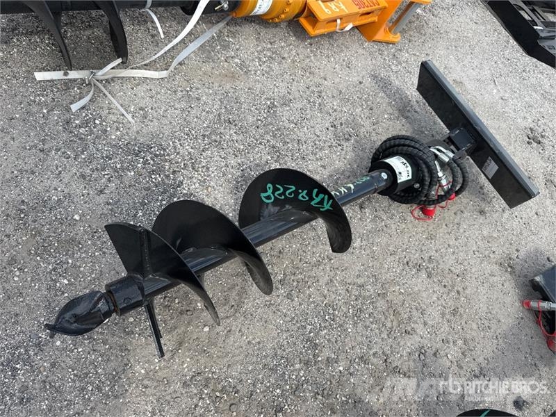GIYI 24 in Mini Skid Steer Auger (Unused) Sėjamosios