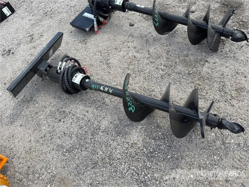 GIYI 24 in Mini Skid Steer Auger (Unused) Sėjamosios