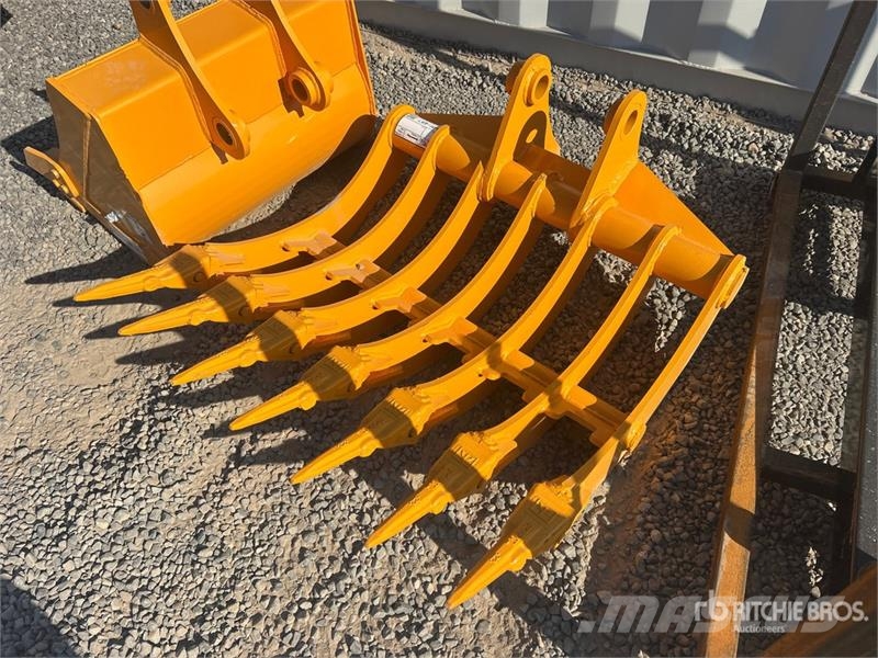 GIYI 32 in Excavator Rake - Fits Cat 305 (Unused) Kreiselheuer/-wender