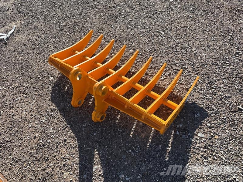 GIYI 38 in 38 in Excavator Rake - Fits CAT 303 (Un Rendkészítő