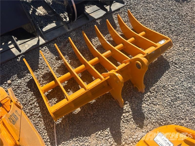 GIYI 44 in Excavator Rake - Fits Cat 305 (Unused) Грабли-ворошилки