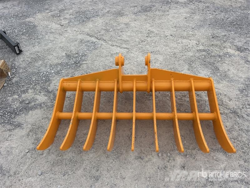 GIYI 44 in Excavator Rake (Unused) Rateau faneur