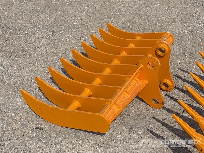  GIYI CAT305 Excavator Rake (Unused) Okretači i sakupljači sena