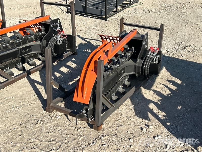 GIYI D39 39 in Mini Skid Steer Trencher (Unused) Koparki łańcuchowe