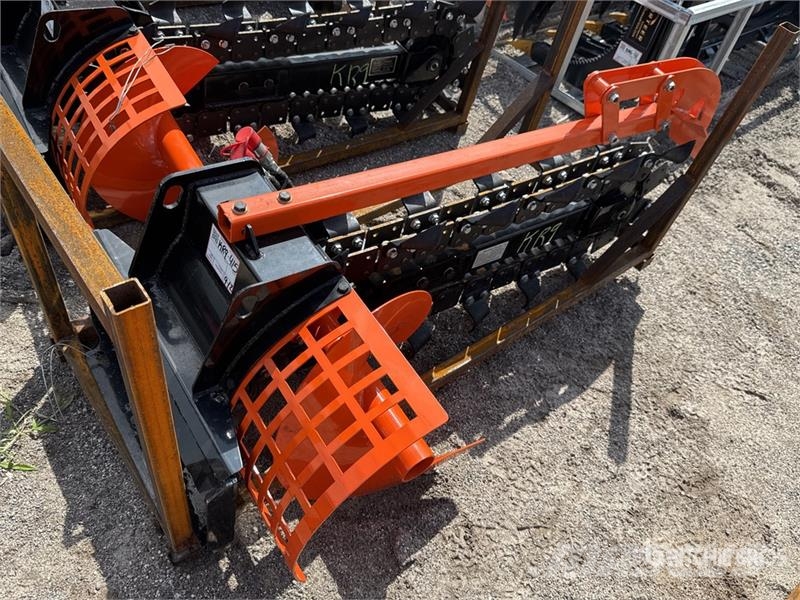 GIYI D39 39 in Mini Skid Steer Trencher (Unused) Tranšeju racēji
