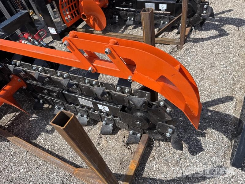 GIYI D39 39 in Skid Steer Trencher (Unused) Kedjegrävmaskiner