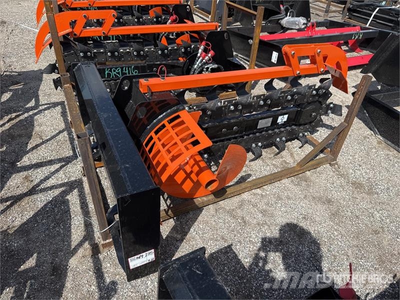 GIYI D39 39 in Skid Steer Trencher (Unused) Kedjegrävmaskiner
