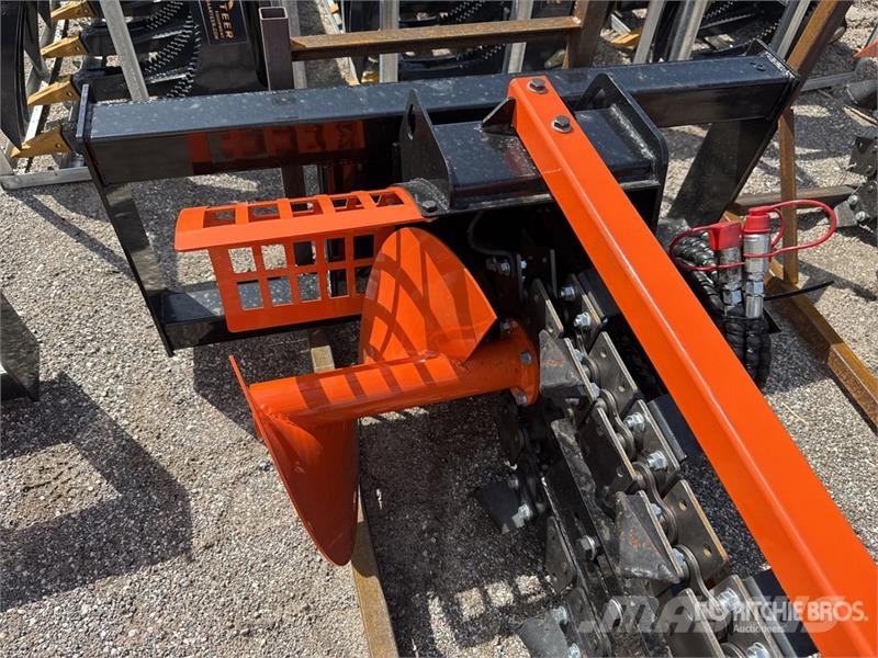 GIYI D39 39 in Skid Steer Trencher (Unused) Kedjegrävmaskiner