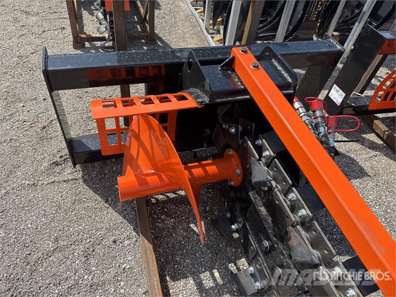 GIYI D39 39 in Skid Steer Trencher (Unused) Kedjegrävmaskiner