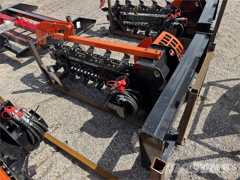 GIYI D39 39 in Skid Steer Trencher (Unused) Kedjegrävmaskiner