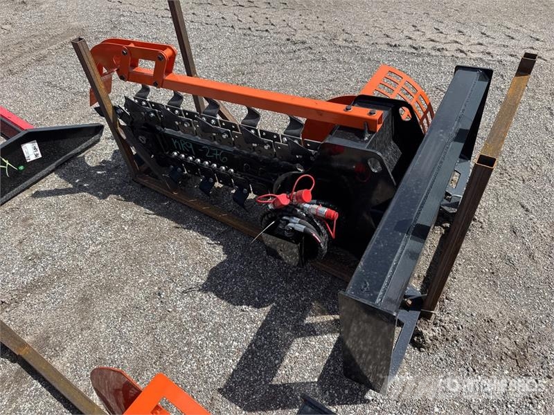 GIYI D39 39 in Skid Steer Trencher (Unused) Kedjegrävmaskiner