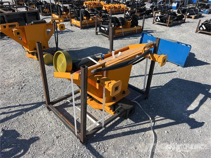  GIYI GY-AD680 Skid Steer Post Driver (Unused) Fencing equipment