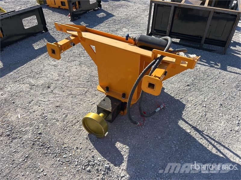  GIYI GY-AD680 Skid Steer Post Driver (Unused) Fencing equipment