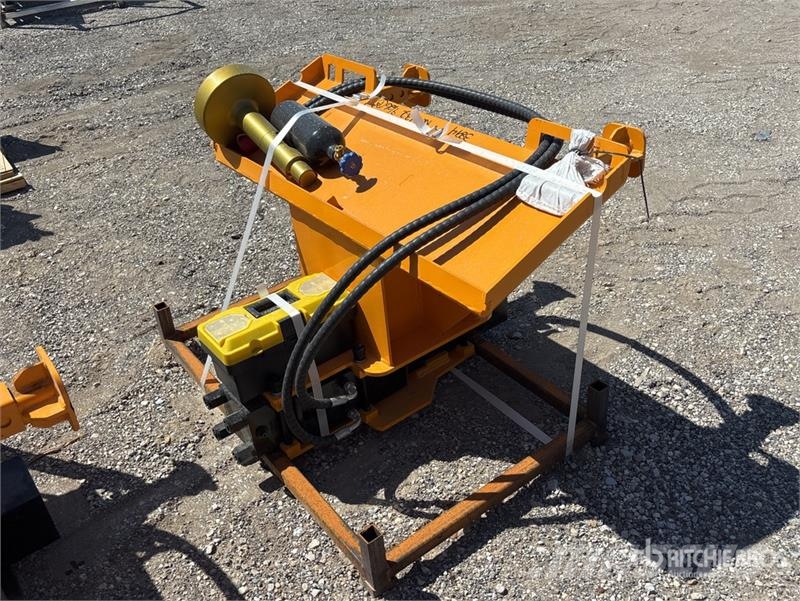 GIYI GY-AD680 Skid Steer Post Driver (Unused) Fencing equipment