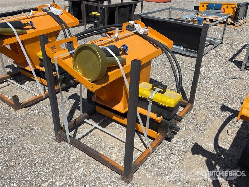 GIYI GY-AD680 Skid Steer Post Driver (Unused) Fencing equipment