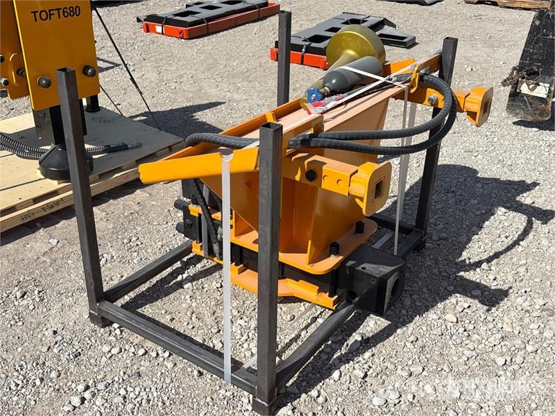  GIYI GY-AD680 Skid Steer Post Driver (Unused) Zäune und Zubehör