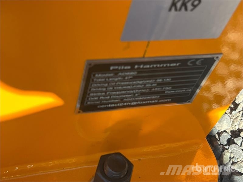  GIYI GY-AD680 Skid Steer Post Driver (Unused) Oprema za ograje