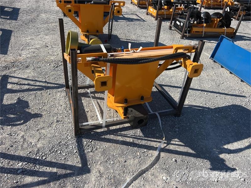  GIYI GY-AD680 Skid Steer Post Driver (Unused) Fencing equipment