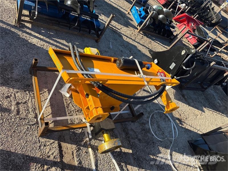 GIYI GY-AD680 Skid Steer Post Driver (Unused) Gårds‐husdyr gjerder