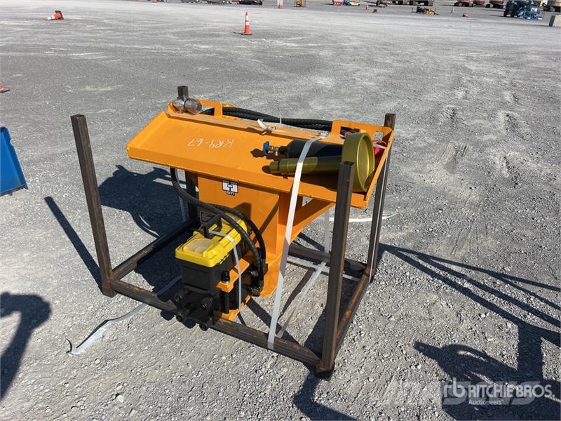  GIYI GY-AD680 Skid Steer Post Driver (Unused) Fencing equipment