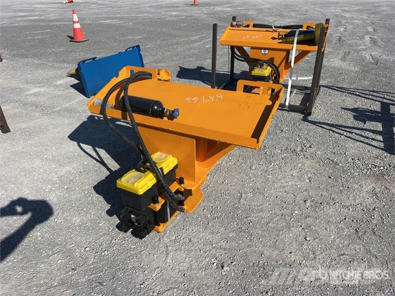  GIYI GY-AD680 Skid Steer Post Driver (Unused) Fencing equipment