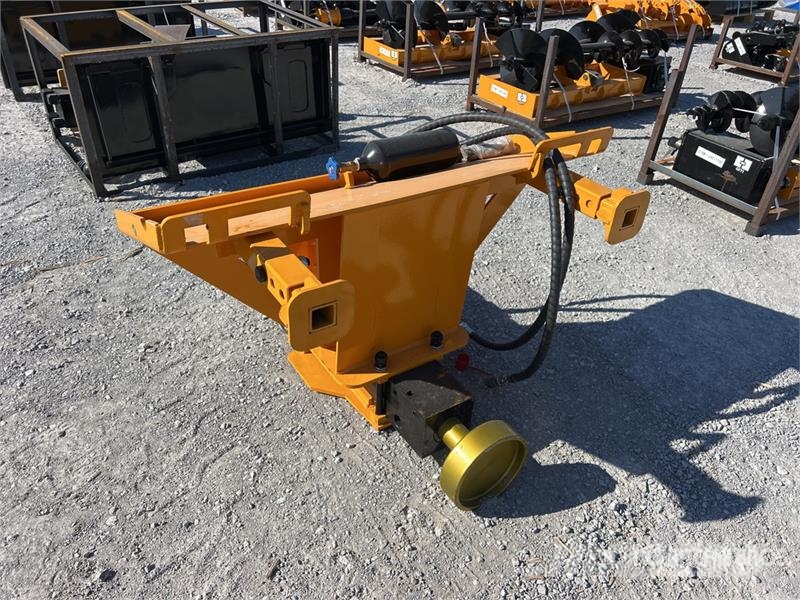  GIYI GY-AD680 Skid Steer Post Driver (Unused) Fencing equipment