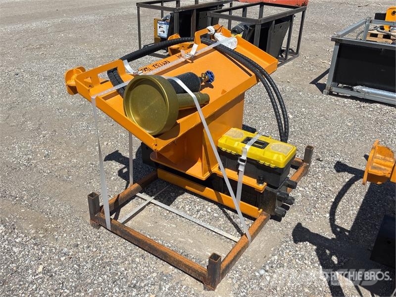 GIYI GY-AD680 Skid Steer Post Driver (Unused) Fencing equipment