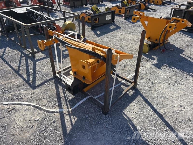  GIYI GY-AD680 Skid Steer Post Driver (Unused) Fencing equipment