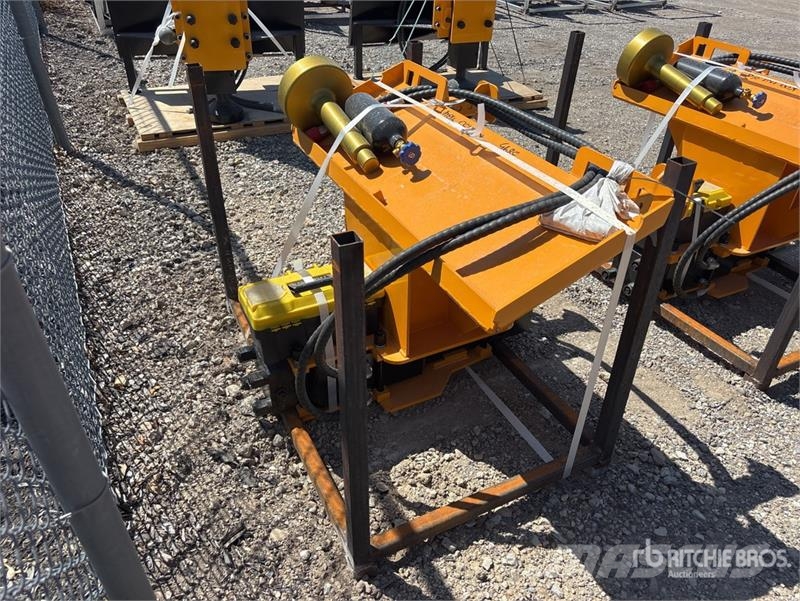 GIYI GY-AD680 Skid Steer Post Driver (Unused) Fencing equipment