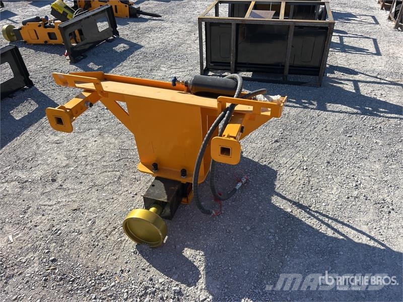  GIYI GY-AD680 Skid Steer Post Driver (Unused) Fencing equipment