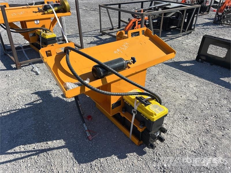  GIYI GY-AD680 Skid Steer Post Driver (Unused) Fencing equipment