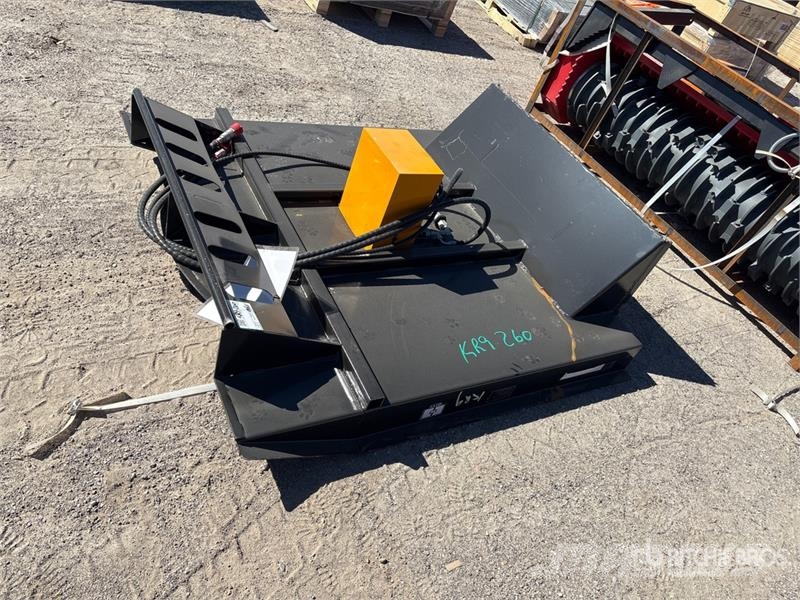  GIYI GY-BC63 60 in Skid Steer Brush Cutter (Unused Piekabināmās pļaujmašīnas