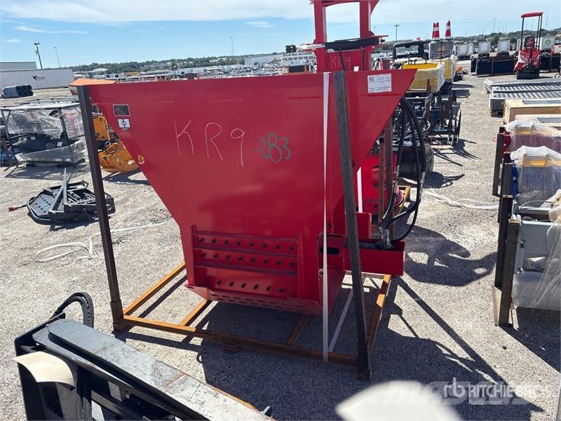 GIYI GY-BC72 72 in Skid steer crusher (Unused) Andre komponenter