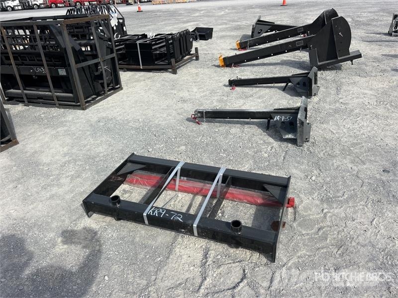 GIYI GY-BF47 47 in Skid Steer Bale Spear (Unused) Andet tilbehør