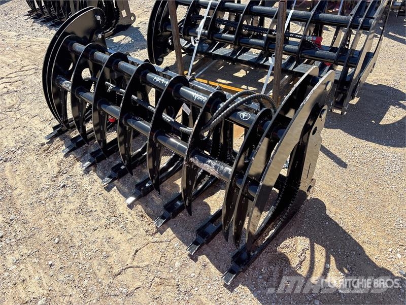 GIYI GY-CLG72 72 in Log Skid Steer Root Rake (Unus Ancinhos e espalhadores de feno