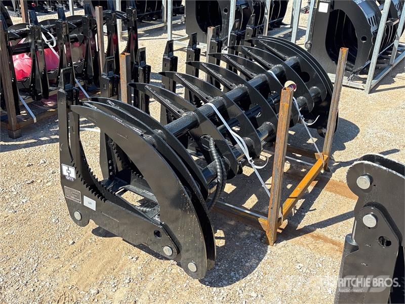 GIYI GY-CLG72 72 in Log Skid Steer Root Rake (Unus Ancinhos e espalhadores de feno