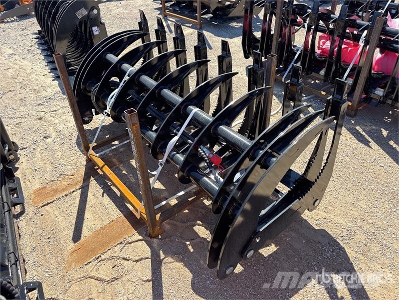 GIYI GY-CLG72 72 in Log Skid Steer Root Rake (Unus Ancinhos e espalhadores de feno