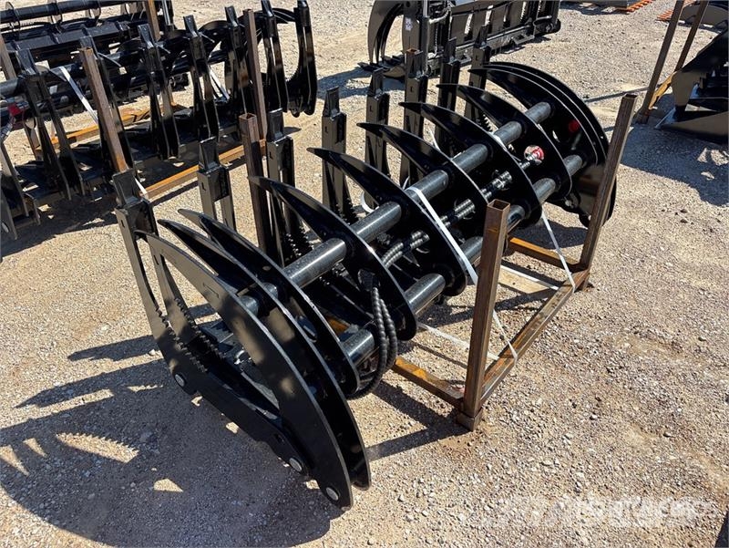 GIYI GY-CLG72 72 in Log Skid Steer Root Rake (Unus Ancinhos e espalhadores de feno