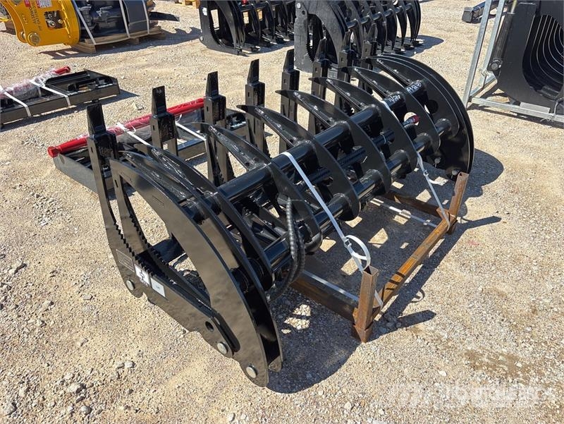 GIYI GY-CLG72 72 in Log Skid Steer Root Rake (Unus Ancinhos e espalhadores de feno